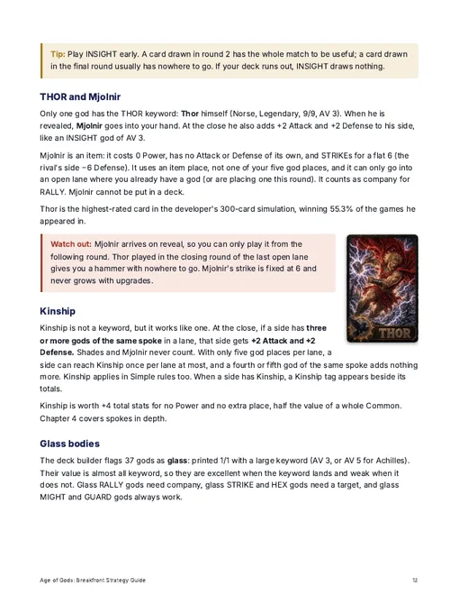 A sample page from the guide